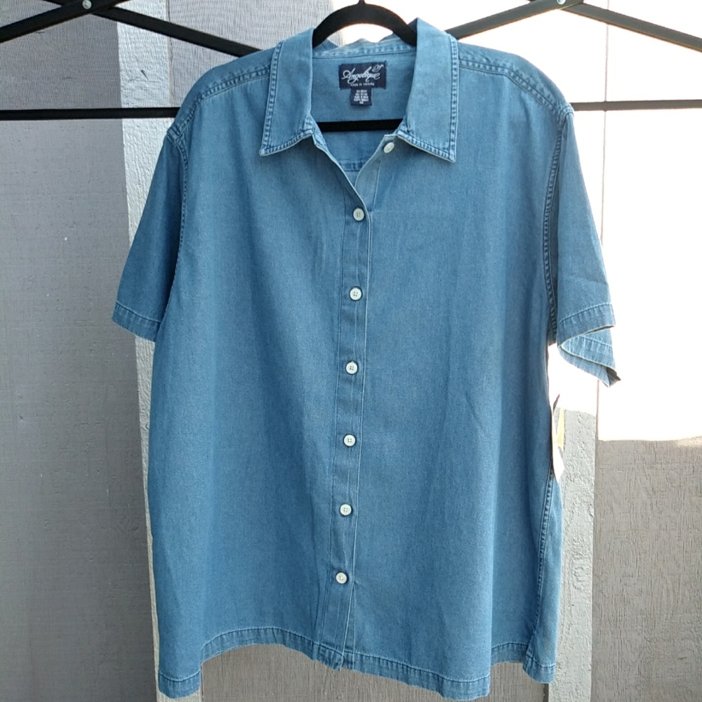 Chambray Shirt by Angelique